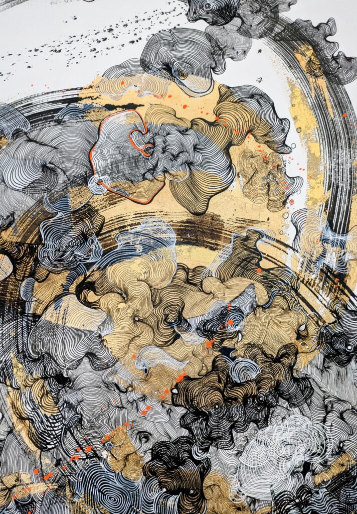 les noeuds dans le ventre #1 détail 1 fanny de la roncière les noeuds dans le ventre #1 détail 1 fanny de la roncière