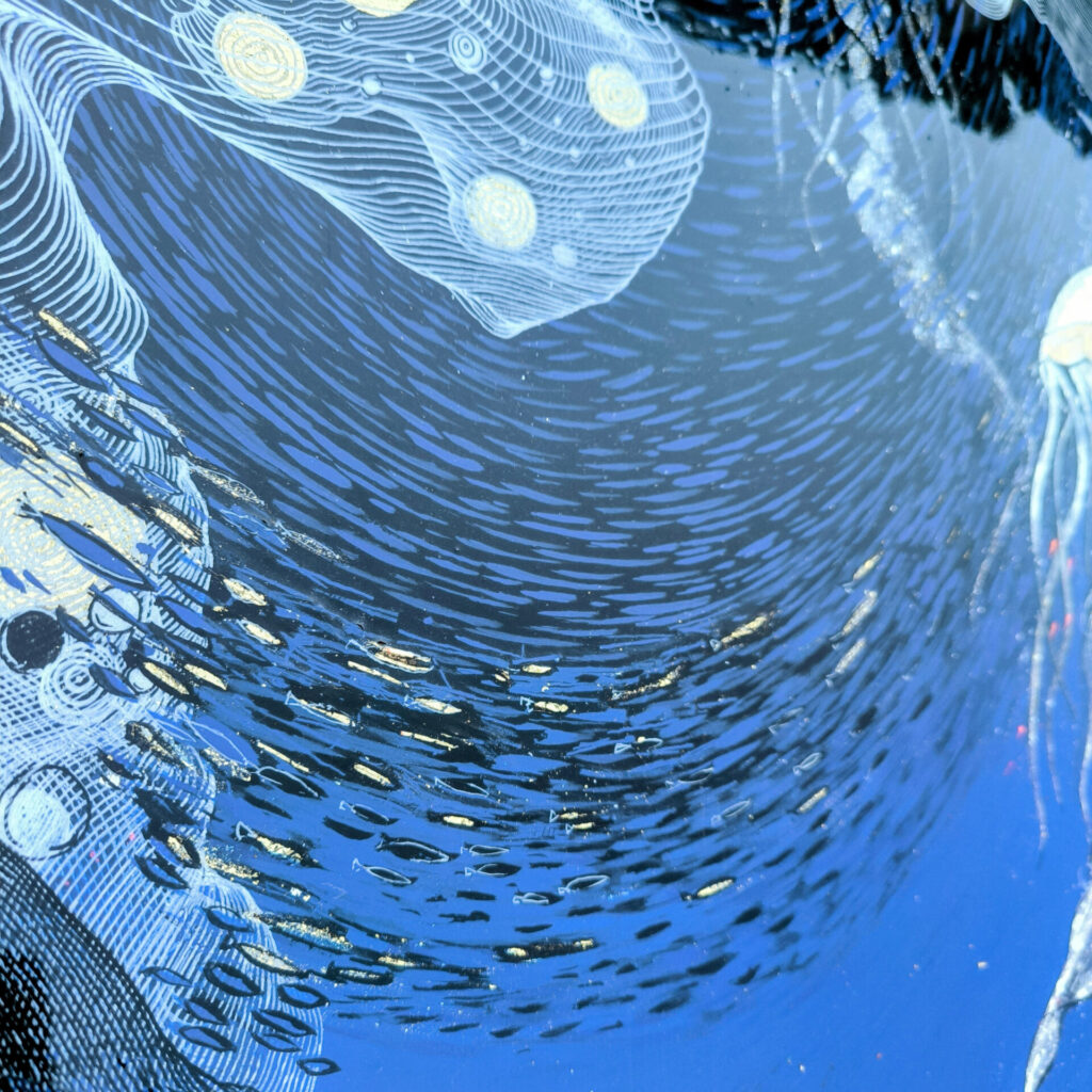 détail 2 la danse de la grace (55cm)