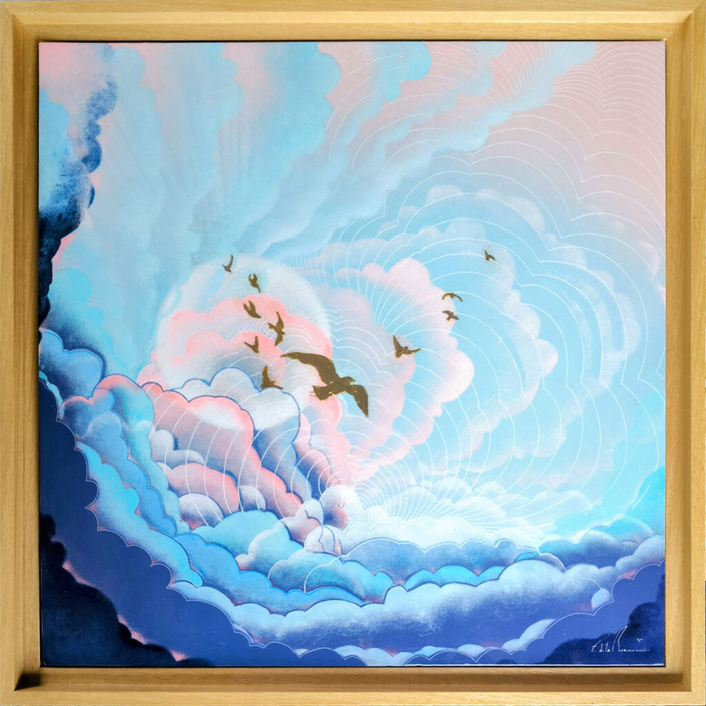 enciellement encadré 55cm 55cm dispo